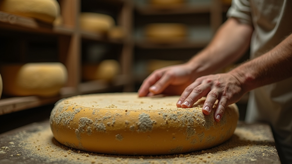 Salle de classe avec des étudiants en formation de fromagerie