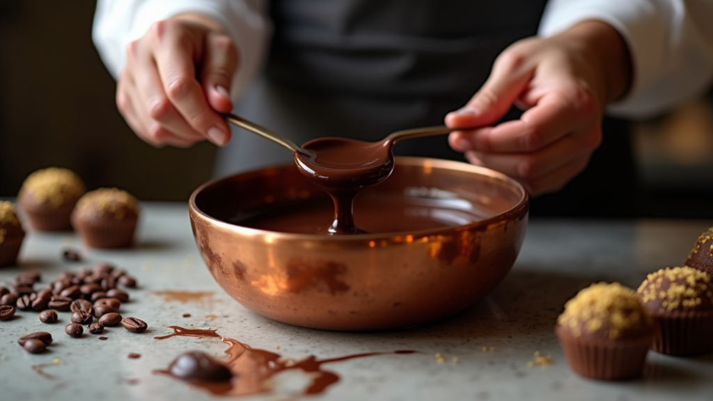 Étudiants en formation de chocolaterie-confiseur