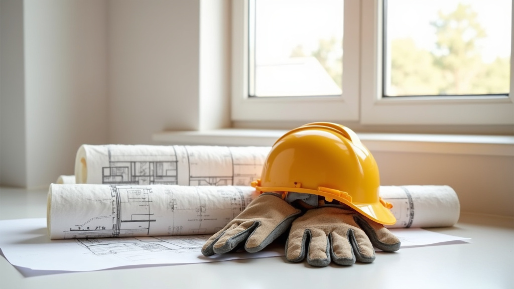 Chantier de rénovation énergétique avec équipe d'isoleurs