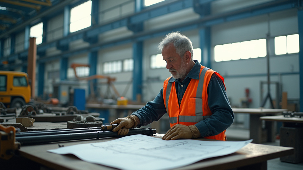 Graphique de rémunération mensuelle brute pour un monteur industriel selon l'expérience
