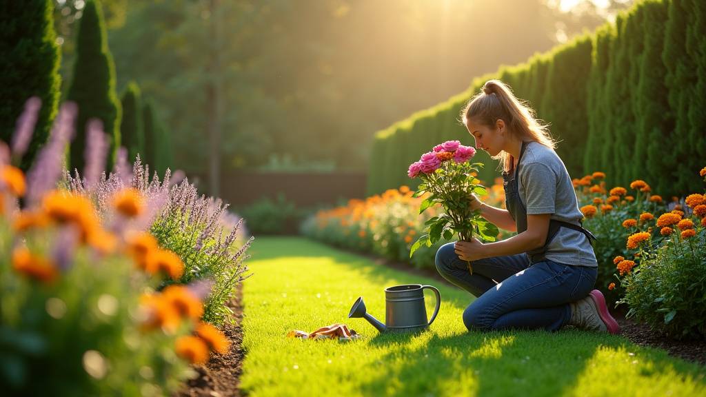 Différents styles de jardins paysagers