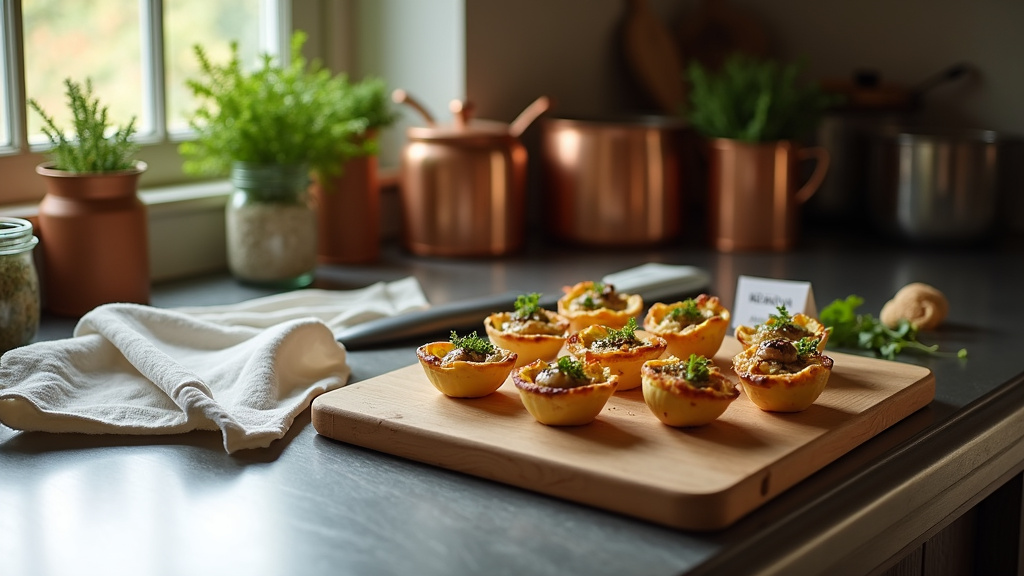 Traiteur organisant un buffet lors d'un événement professionnel