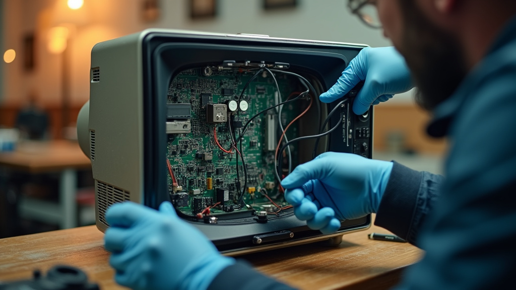 Formation en électronique avec des étudiants en train de souder des composants
