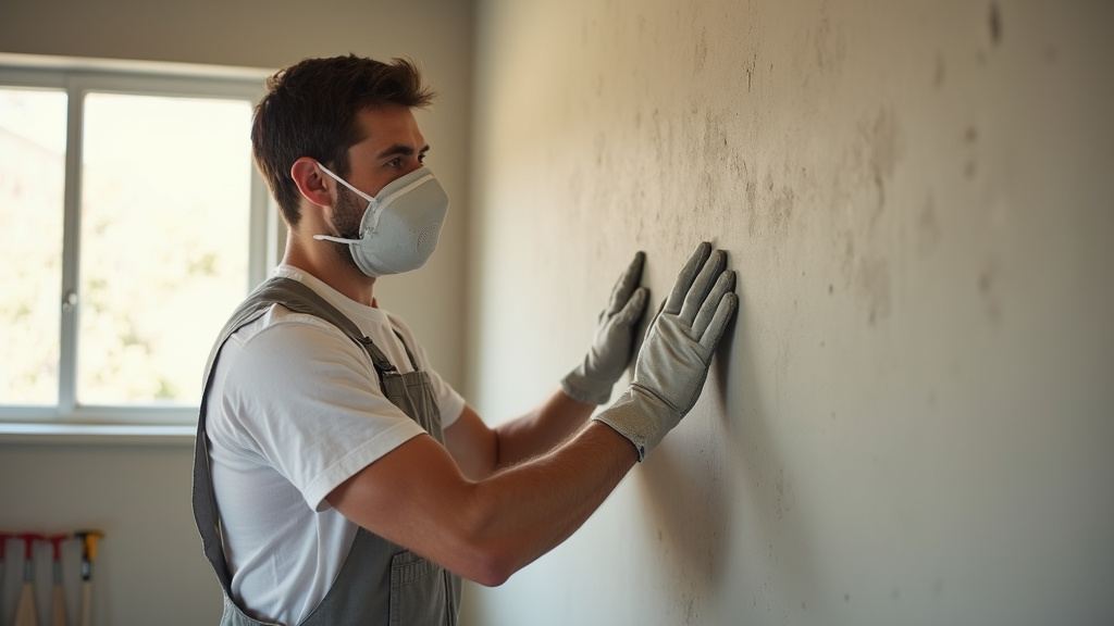 Étudiants en formation de stucateur dans un atelier